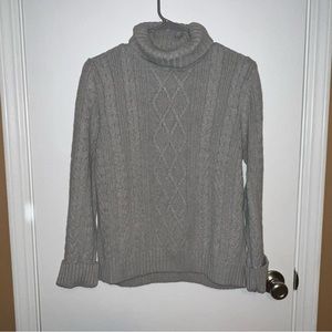 🍀4 for 25🍀 Croft & Barrow | Gray Turtle Neck Sweater
